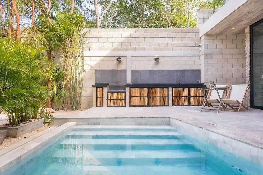 Villa Nimi: Architectural Gem with Private Pool & Concierge Tulum Mexico